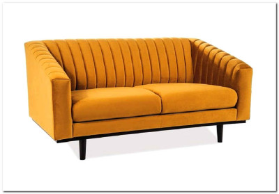 Кресло ASPREY 1 Velvet Bluvel 68  Signal (карри)