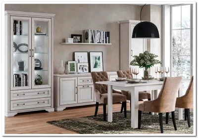 Шкаф-витрина Stylius (Стилиус) B169-REG2W2S BRW