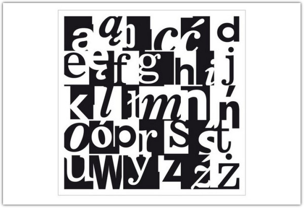 Накладка 527X525 YU TYPOGRAFIA белый по цене 3 647 руб. в магазине Другая Мебель в Екатеринбурге