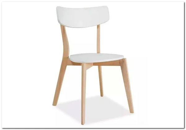 Стул кухонный Signal TIBI (белый/дуб беленый)