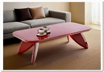 Стол журнальный Halmar SORAYA (бордовый)