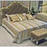 Купить Кровать с мягким изголовьем 180*200 Romantic R418-K02-AG-B01 с доставкой по России по цене производителя можно в магазине Другая Мебель в Екатеринбурге