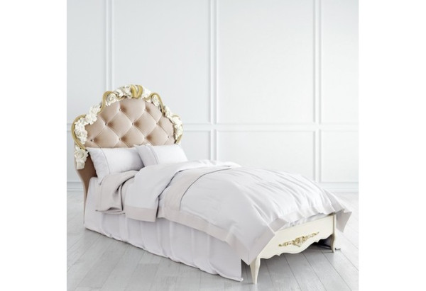 Купить Кровать с мягким изголовьем 90*190 Romantic R409-K02-AG-B01 с доставкой по России по цене производителя можно в магазине Другая Мебель в Екатеринбурге