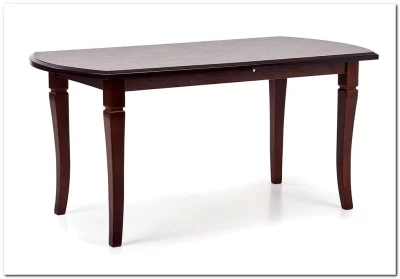 Стол обеденный Halmar FRYDERYK 160/240 раскладной (темный орех)