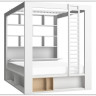 Купить Кровать со шкафом библиотечным и балдахином с основанием 160x200 4You by VOX с доставкой по России по цене производителя можно в магазине Другая Мебель в Екатеринбурге