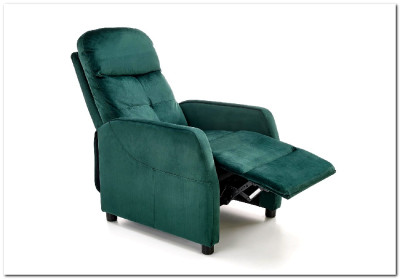 Кресло Halmar FELIPE 2 раскладное (темно-зеленый)