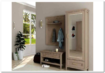 Прихожая Classic серый глиняный BRW