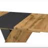 Стол обеденный Signal EXEL 140 раскладной (дуб артизан/антрацит)