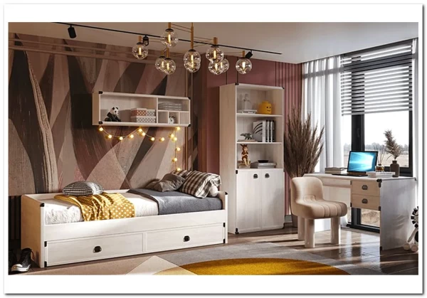 Подростковая и детская комната ИНДИАНА (Indiana) BRW по цене 63 060 руб. в магазине Другая Мебель в Екатеринбурге