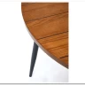 Стол обеденный Halmar BARRY 105 (орех/черный)