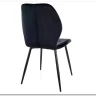 Стул кухонный Signal MIKE Velvet Bluvel 19 (черный/черный)