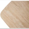 Стол CALVIN 180 MATTE ROME TRAVERTINE SOLID CERAMIC / Серый дуб, ®DISAUR
