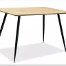 Стол обеденный Signal REMUS 120 дуб/черный