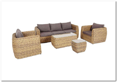 Кальяри лаунж-зона из искусственного ротанга