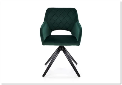 Стул кухонный Halmar K535 (зеленый/черный)