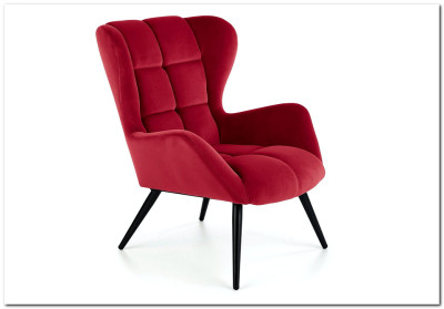 Кресло Halmar TYRION (бордовый)