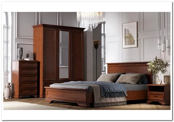 Мебель для спальни Кентаки (Kentaki) BRW каштан