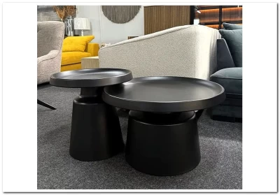 Комплект Signal RODOS, 2 стола журнальных (черный)