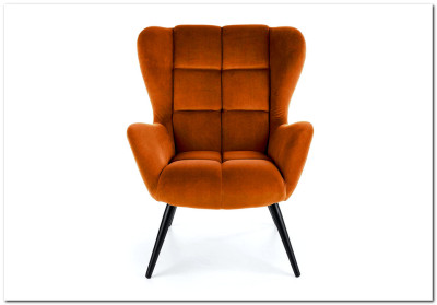 Кресло HALMAR TYRION корица/черный