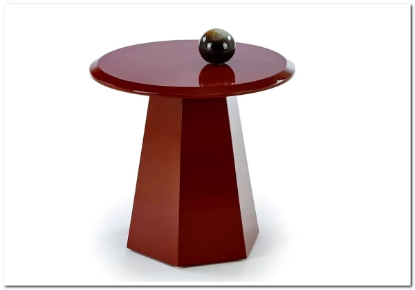 Стол журнальный Halmar LOCA (бордовый)