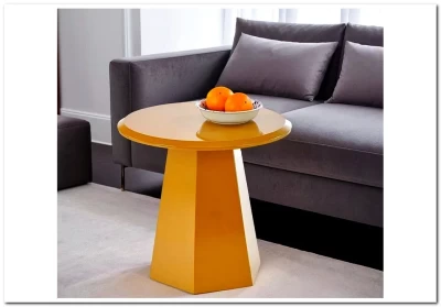 Стол журнальный Halmar LOCA (горчичный)