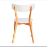Стул Claire White (Белый) / Natural (натуральный)