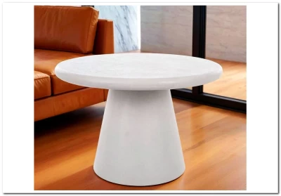 Стол журнальный Signal AURORA (светло-серый) 60/40