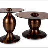 Комплект Signal CASSIE (2 стола журнальных) (коричневый/медный) 70/38, 50/51,5