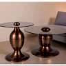 Комплект Signal CASSIE (2 стола журнальных) (коричневый/медный) 70/38, 50/51,5