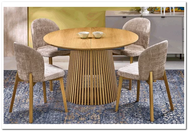 Стол обеденный Halmar FARGO 120 (натуральный/натуральный)