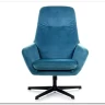 Комплект Signal FORD VELVET BLUVEL 85 кресло+подставка для ног (бирюзовый)