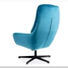 Комплект Signal FORD VELVET BLUVEL 85 кресло+подставка для ног (бирюзовый)
